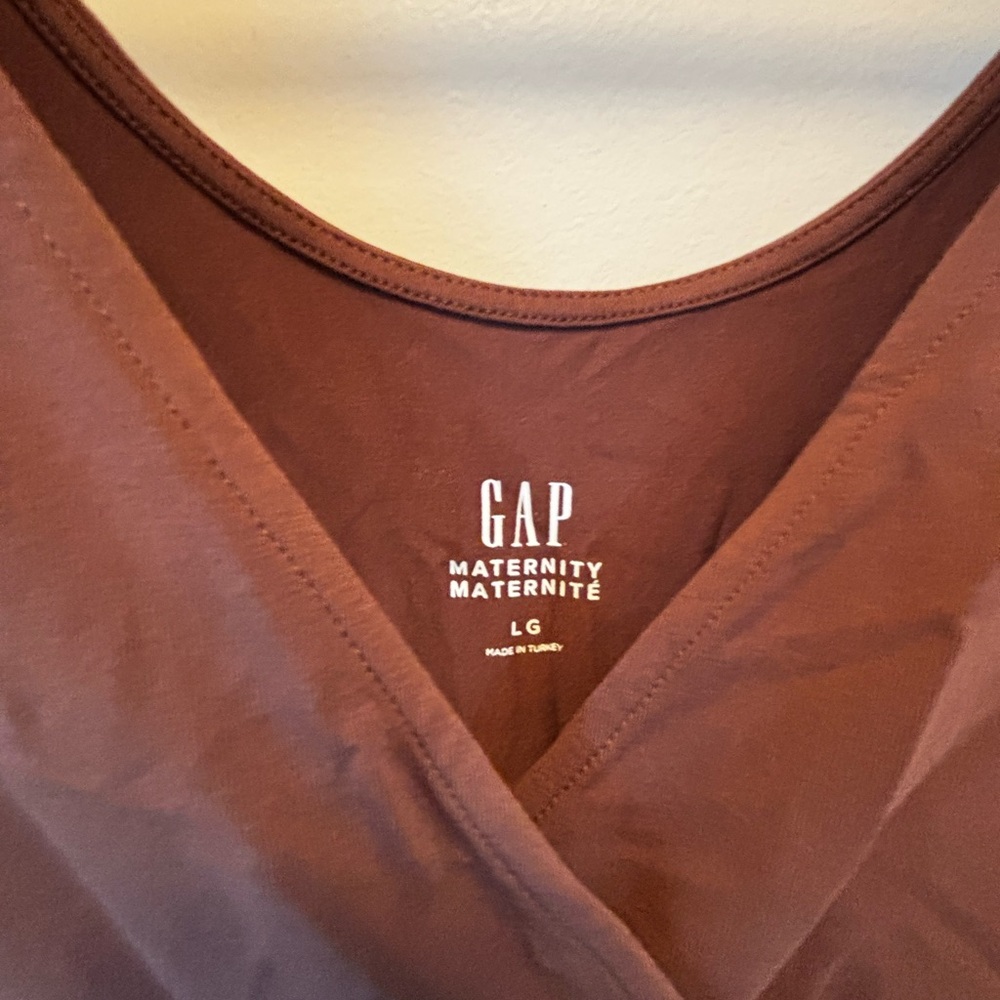 GAP Maternity Brown Dress